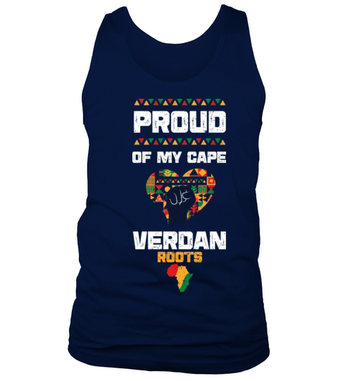 Proud Of My Cape Verdan Roots Tank Top Unisex