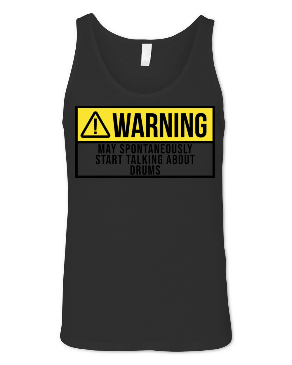 Warning Drums Unisex Jersey Tank