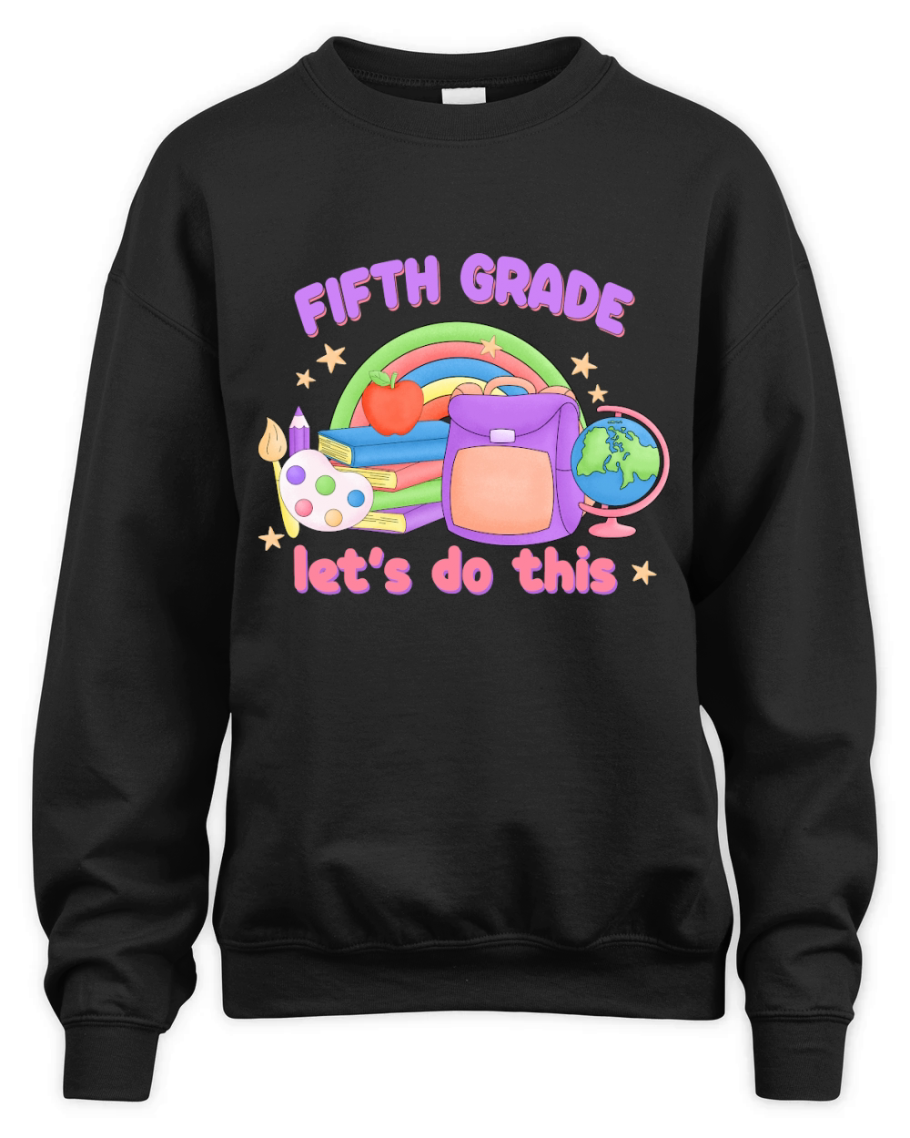 Lets Do This Fifth Grade Unisex Premium Crewneck Sweatshirt