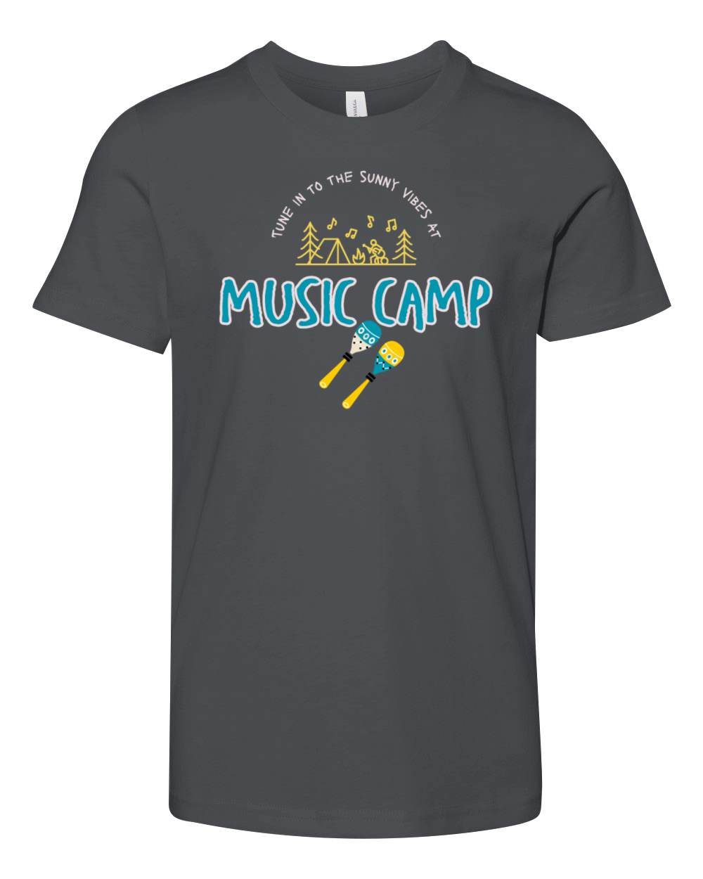 Summer Music Camp Youth Unisex Jersey Tee