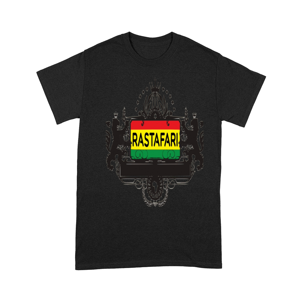 Rastafari Emblem Rasta Colors Comfort T-shirt
