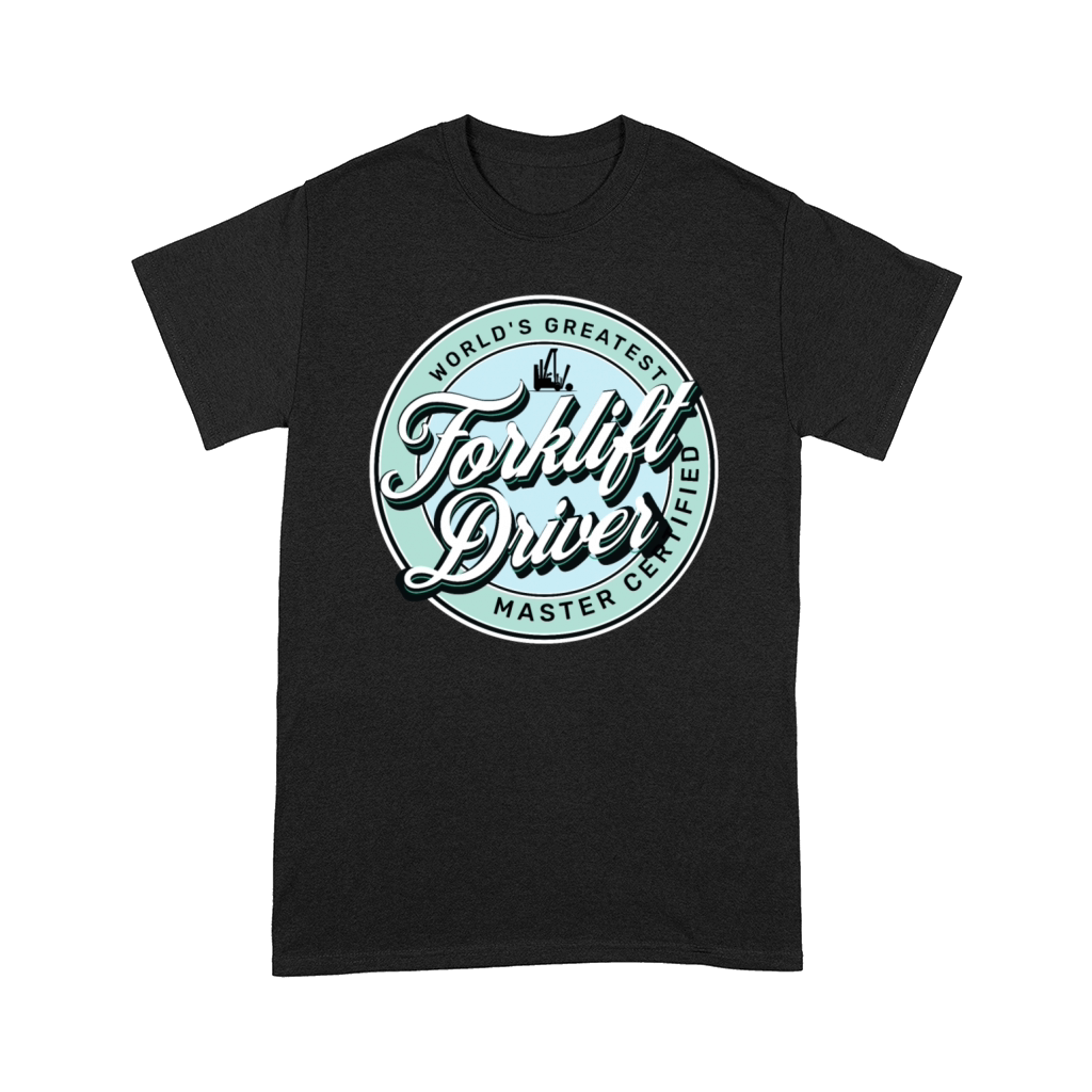 worlds greatest forklift driver hat retro Comfort T-shirt