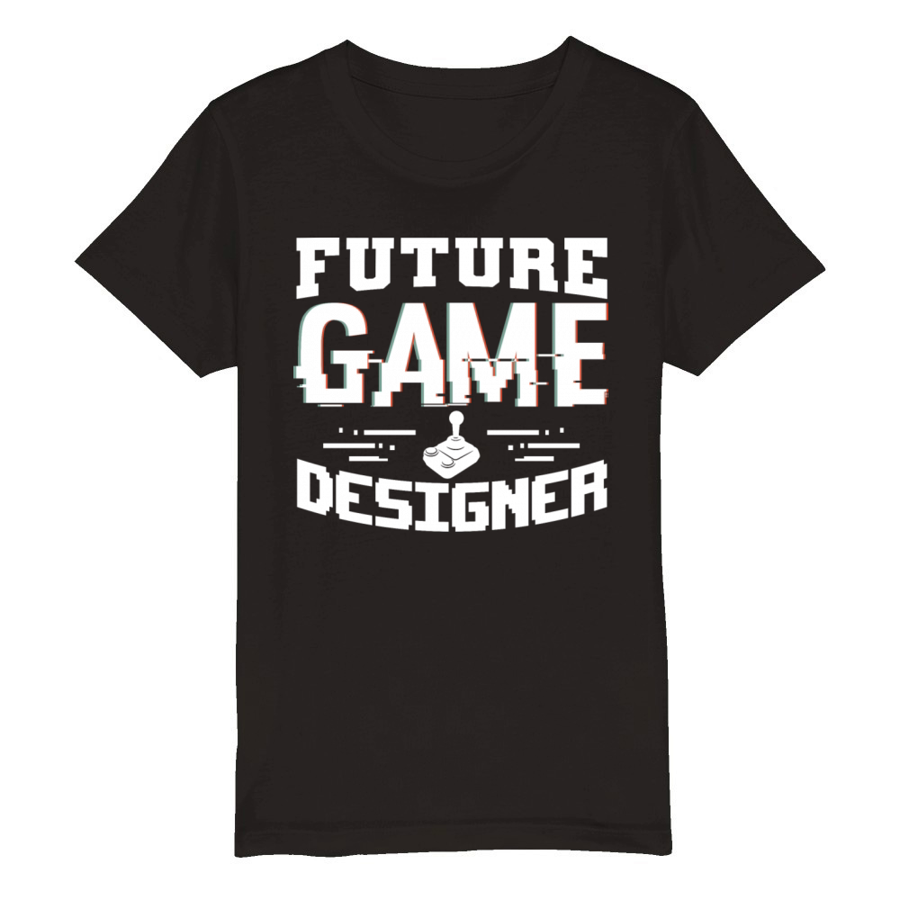 Game Designer Boy Organic Kids Crewneck T-shirt
