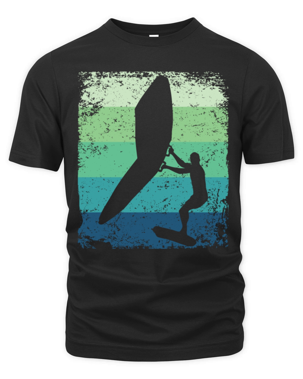 Wing Foil Wingsurfing Retro Foil Wing Organic Unisex T-shirt