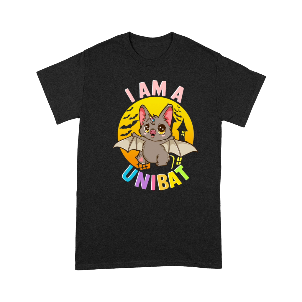 I Am A Unibat Halloween Funny Unicorn Bat Premium T-shirt