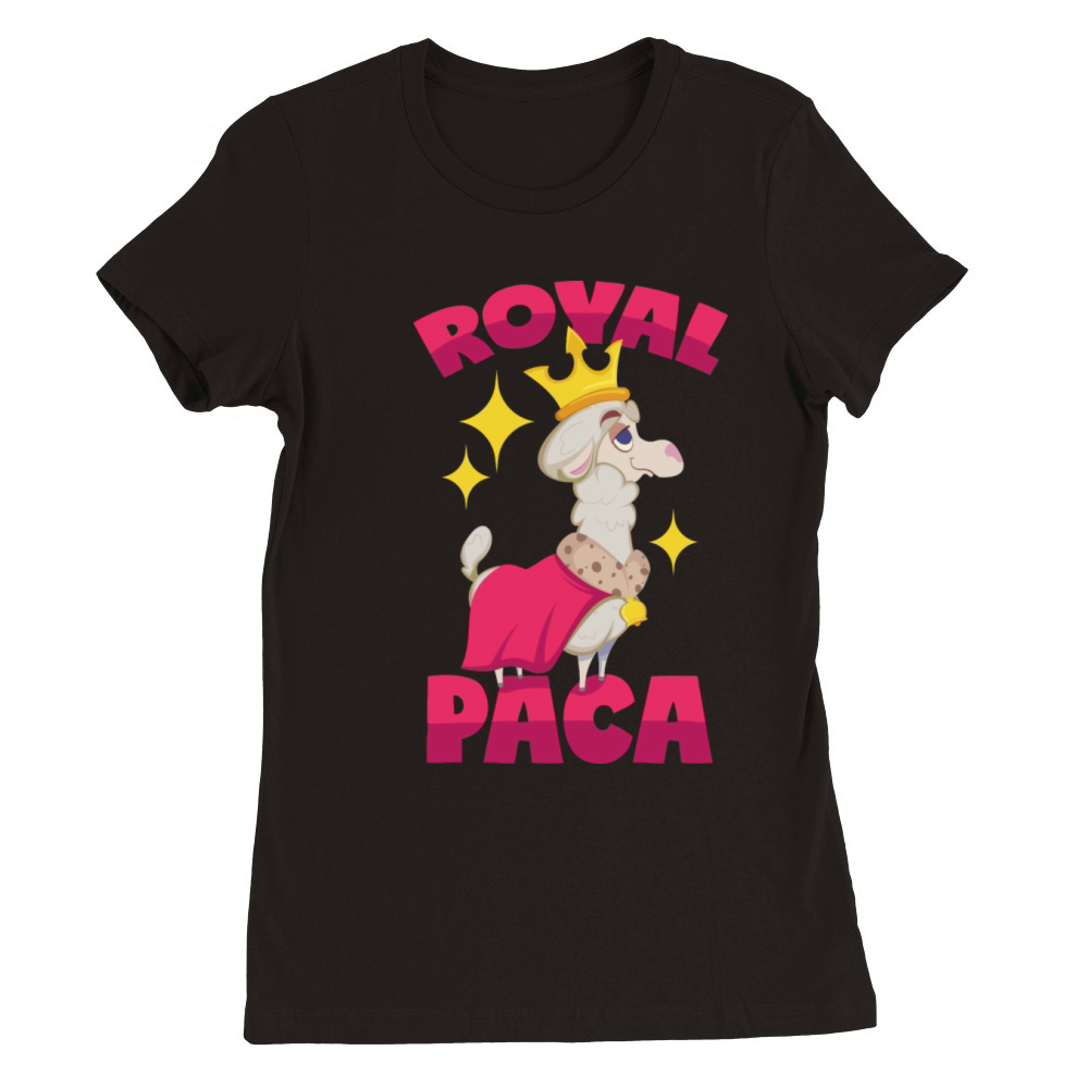 Royal Alpaca Royalpaca Pun Premium Womens Crewneck T-shirt