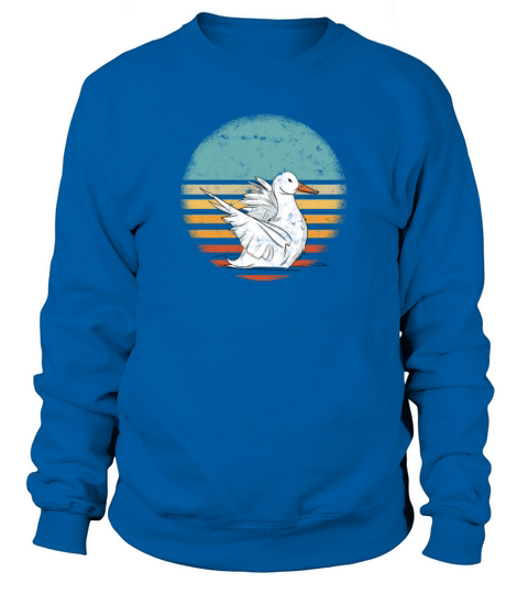 Retro Vintage Duck - Antique Collectibles Sweatshirt Unisex