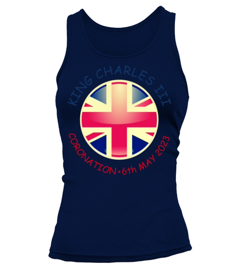 King Charles Coronation 2023 Union Jack God Save Tank top Woman