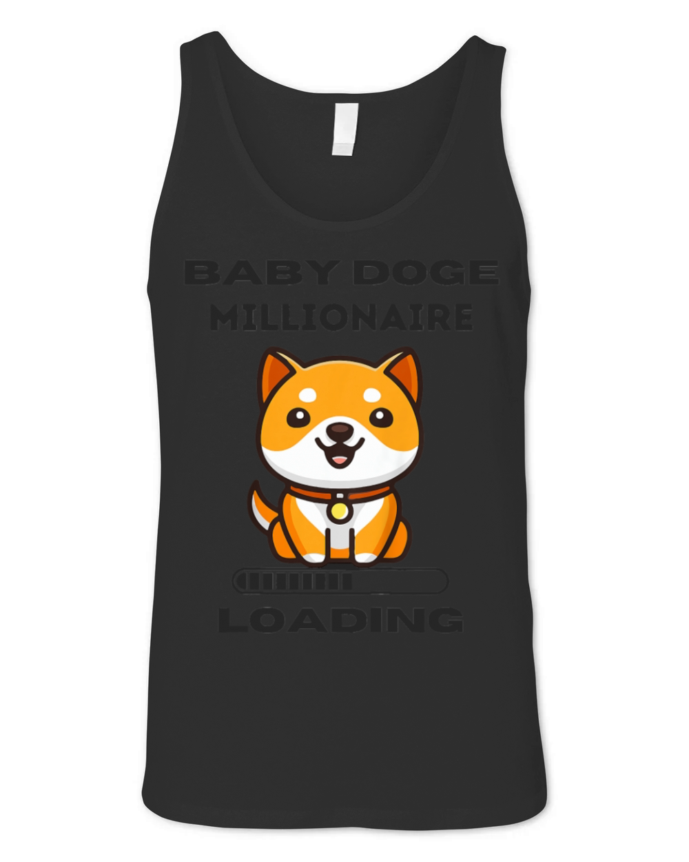 BabyDogecoin Millionaire Loading Unisex Jersey Tank