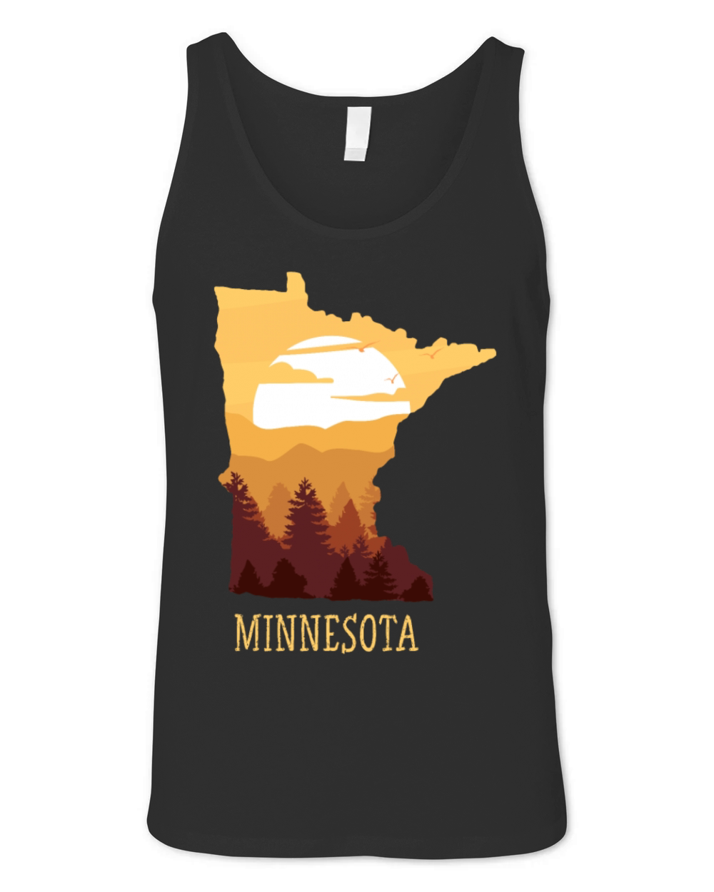 Minnesota Usa Staate Unisex Jersey Tank