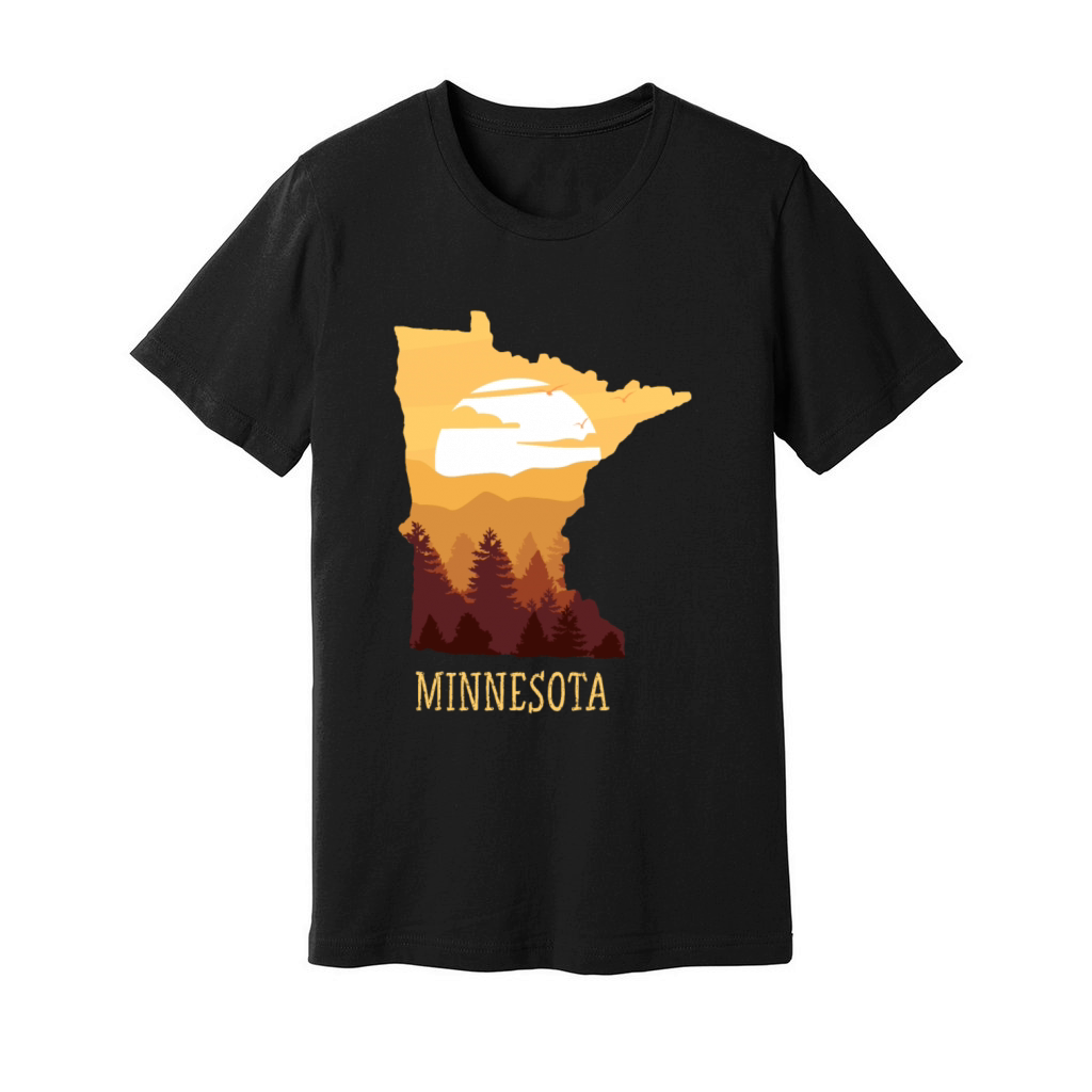 Minnesota Usa Staate Unisex Jersey Tee
