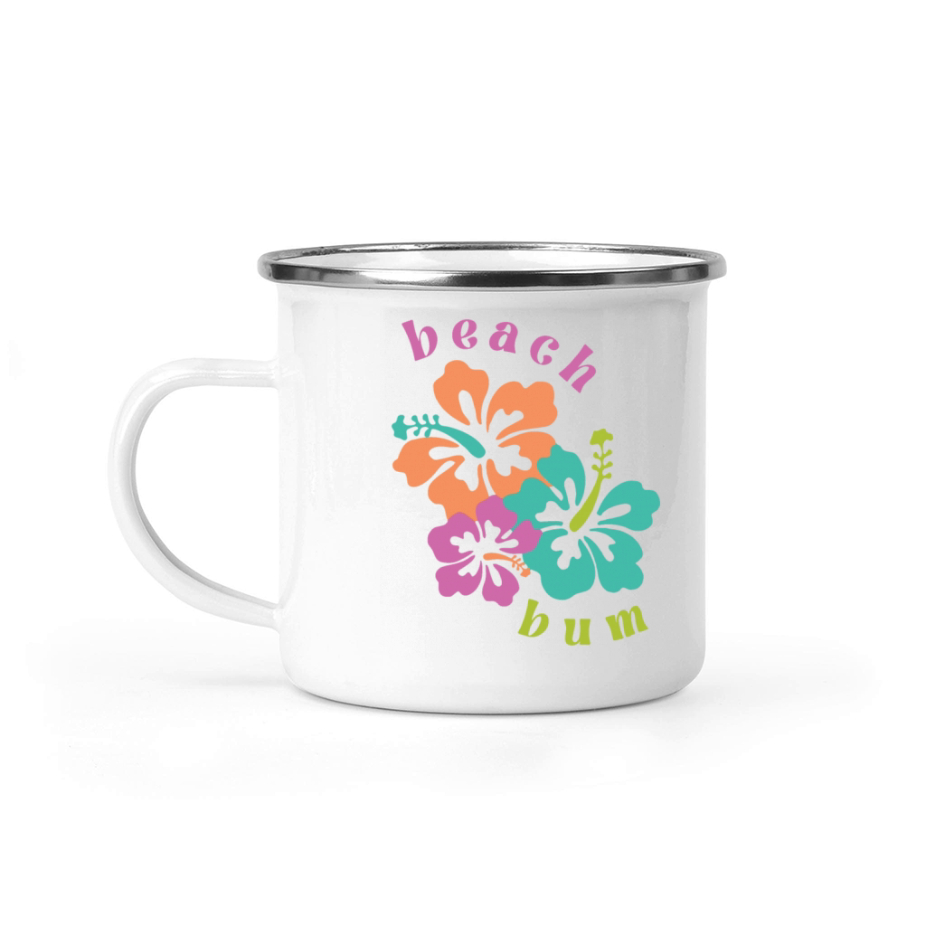 beach bum Camping Mug