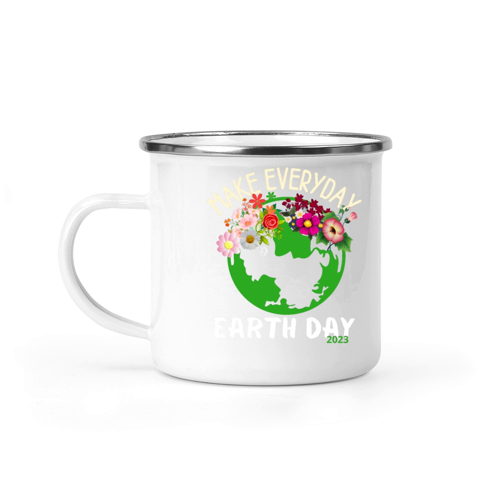 FUNNY EARTH WORLD NATURE DAY 2023 ENVIRONMENTAL Camping Mug