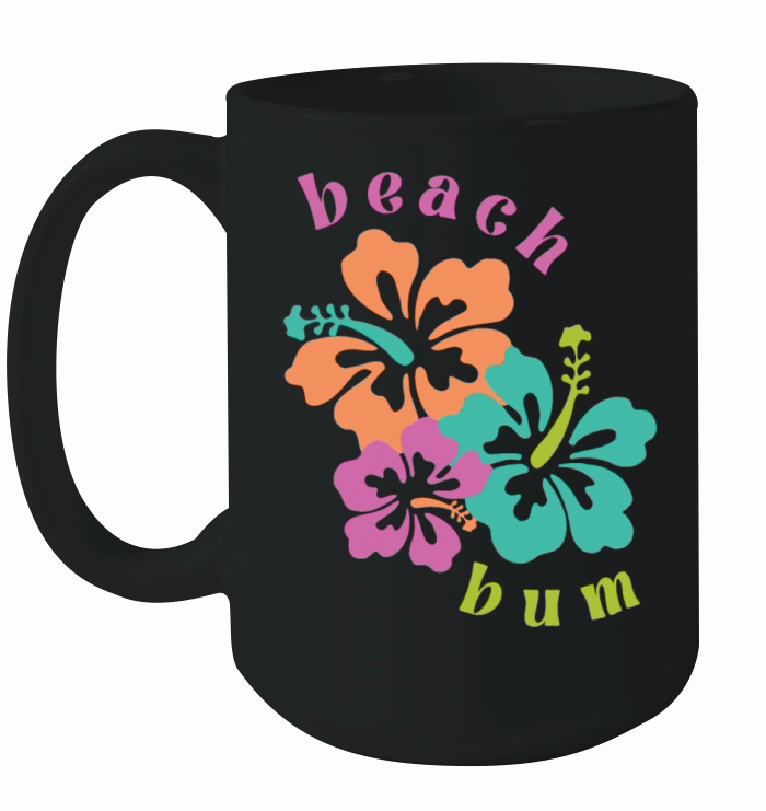 beach bum Ceramic Mug