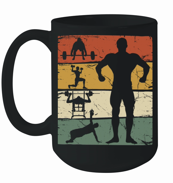 Fitness Vintage Ceramic Mug