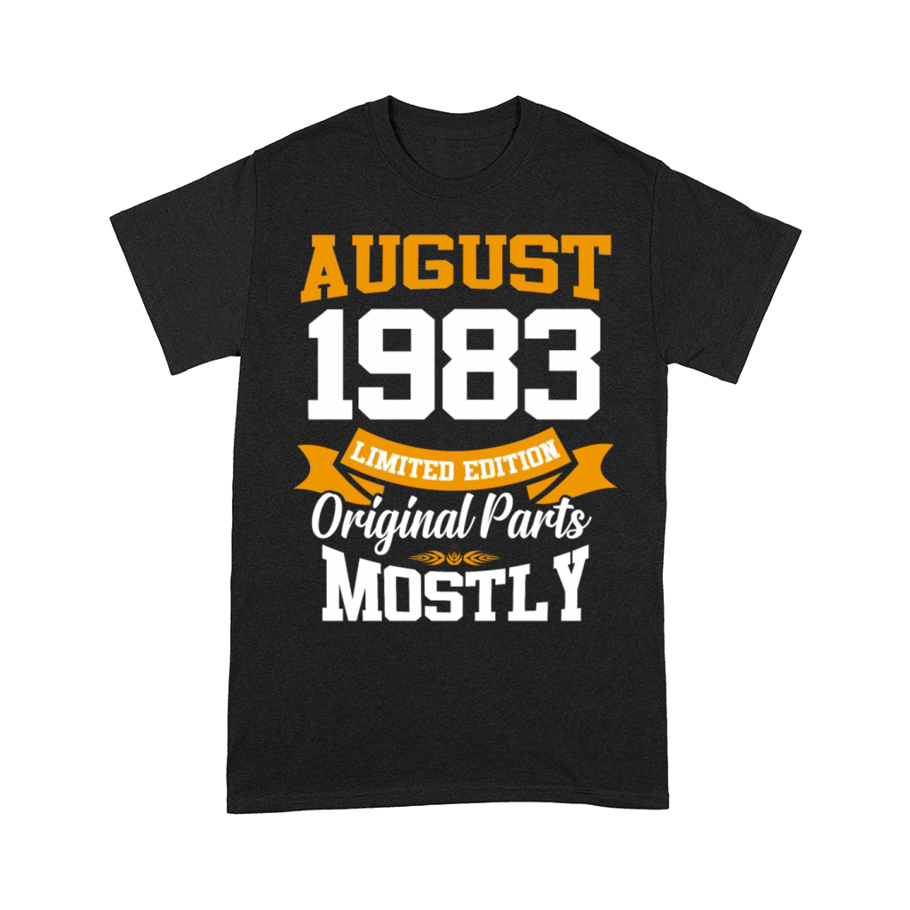 August 1983 Vintage Birthday Present Comfort T-shirt
