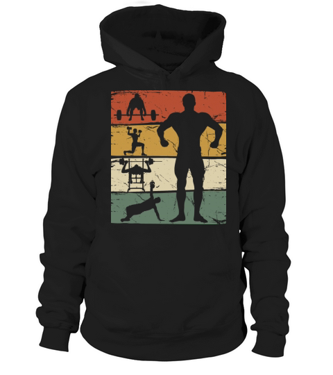 Fitness Vintage Hoodie Unisex