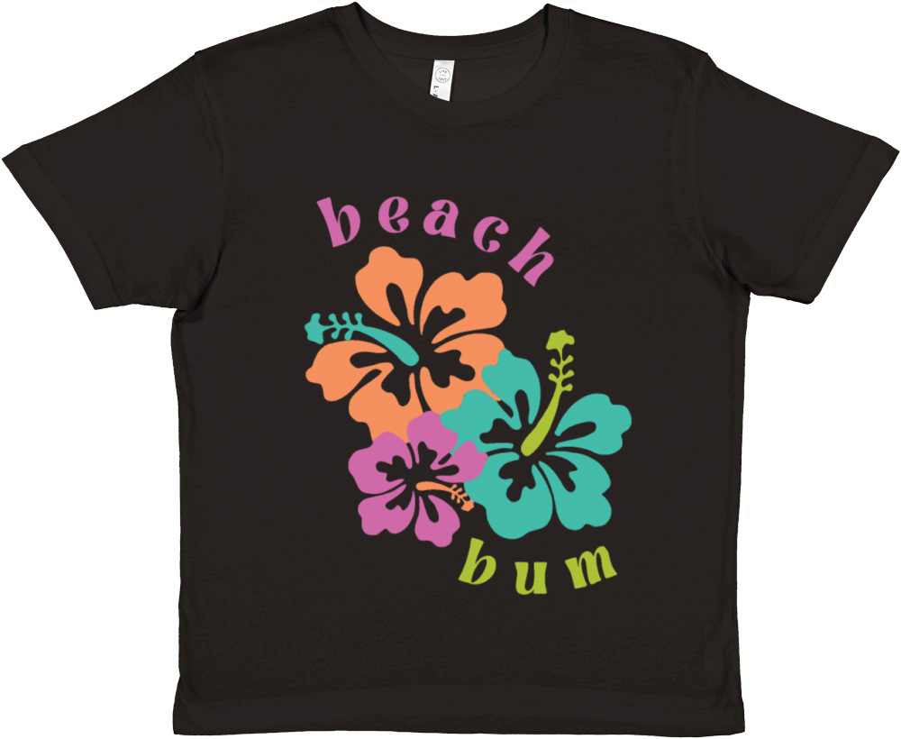 beach bum Premium Kids Crewneck T-shirt