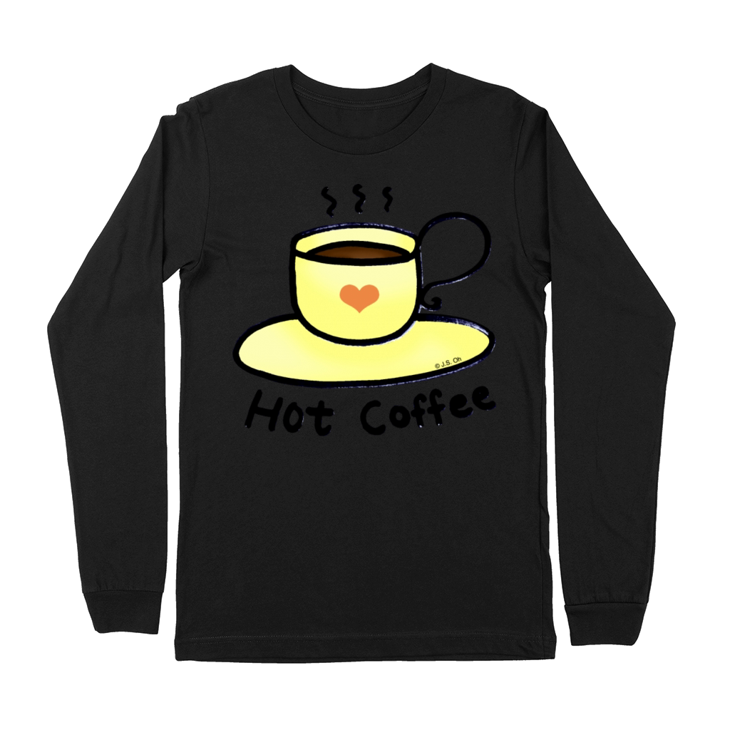 Hot Coffee Drink Premium Long Sleeve