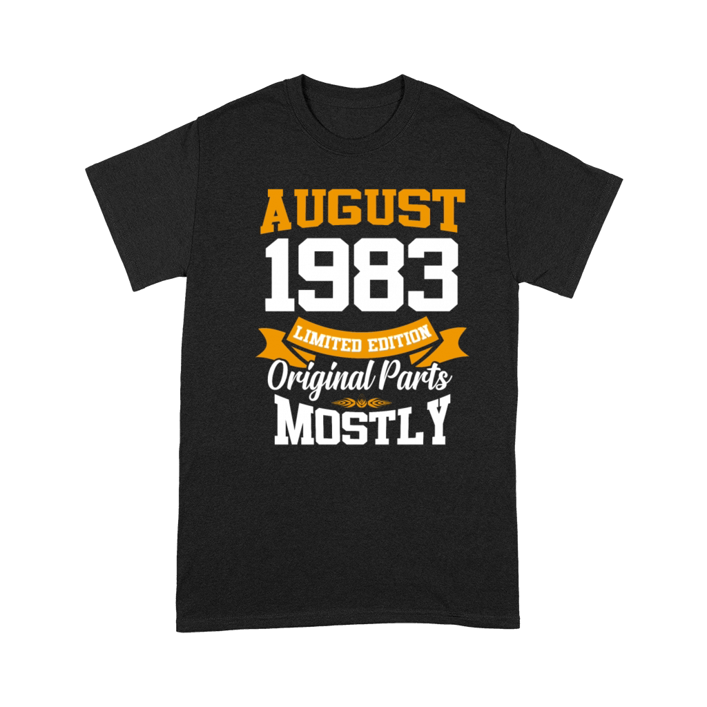 August 1983 Vintage Birthday Present Premium T-shirt