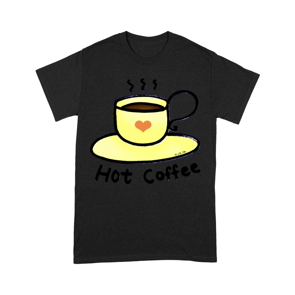 Hot Coffee Drink Premium T-shirt