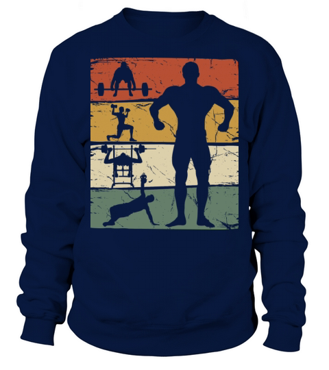 Fitness Vintage Sweatshirt Unisex