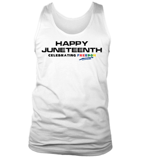 juneteenth month colorfull design Tank Top Unisex