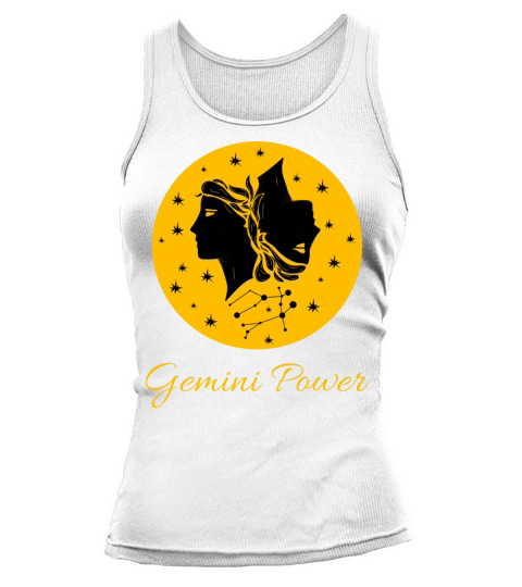 Gemini Power Zodiac Sign Tank top Woman
