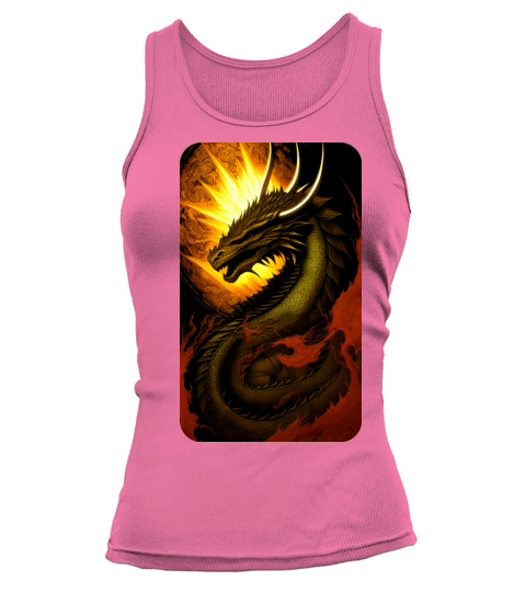 Vintage Dragon Art by Dreamscape Shirts Tank top Woman