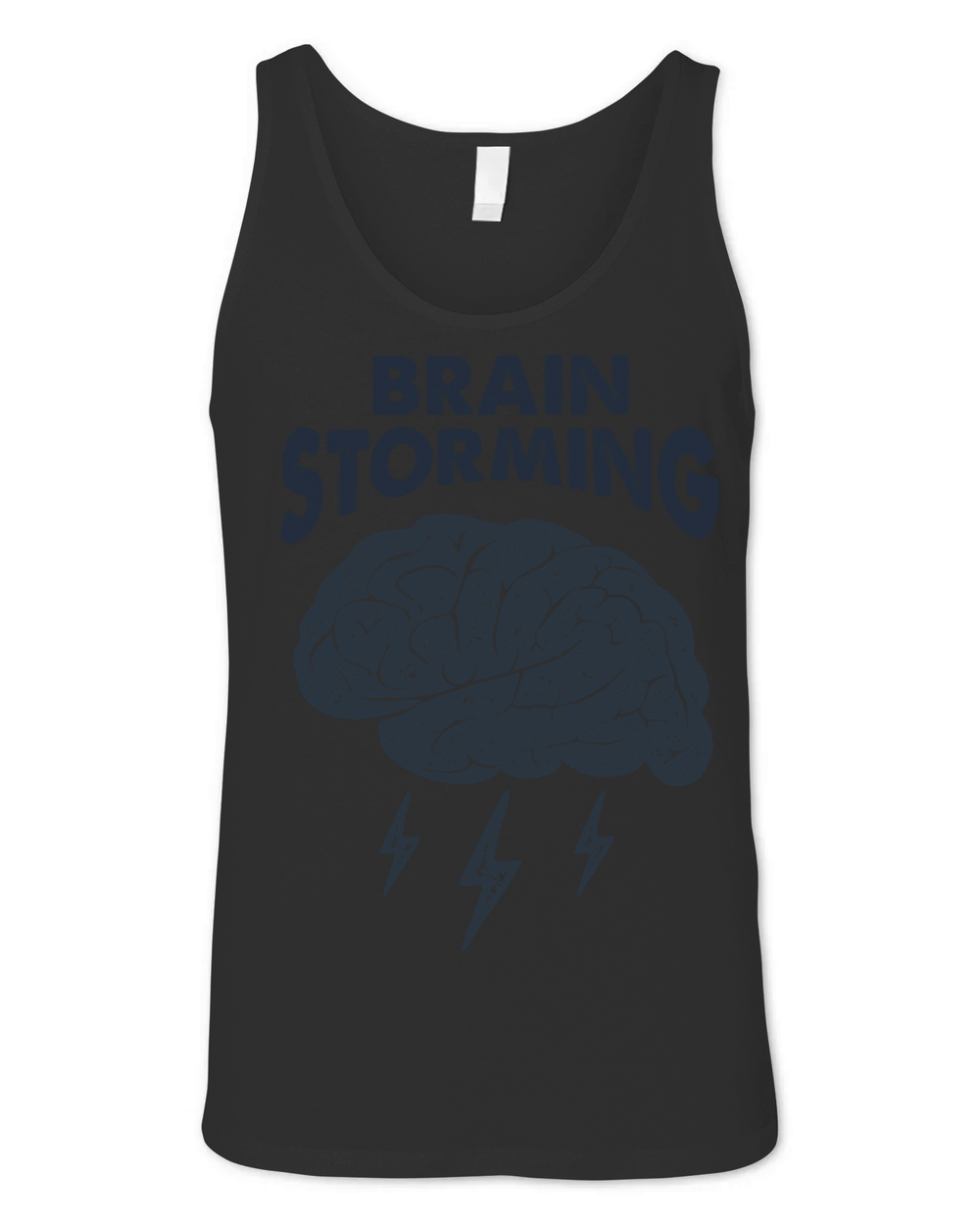 Brain Storming Smart And Creative Inspirational Unisex Jersey Tank