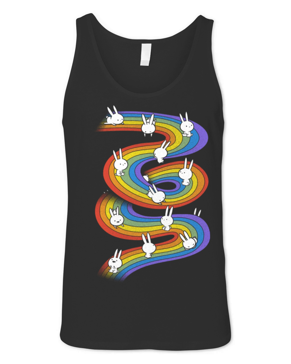Rainbow Slide Unisex Jersey Tank