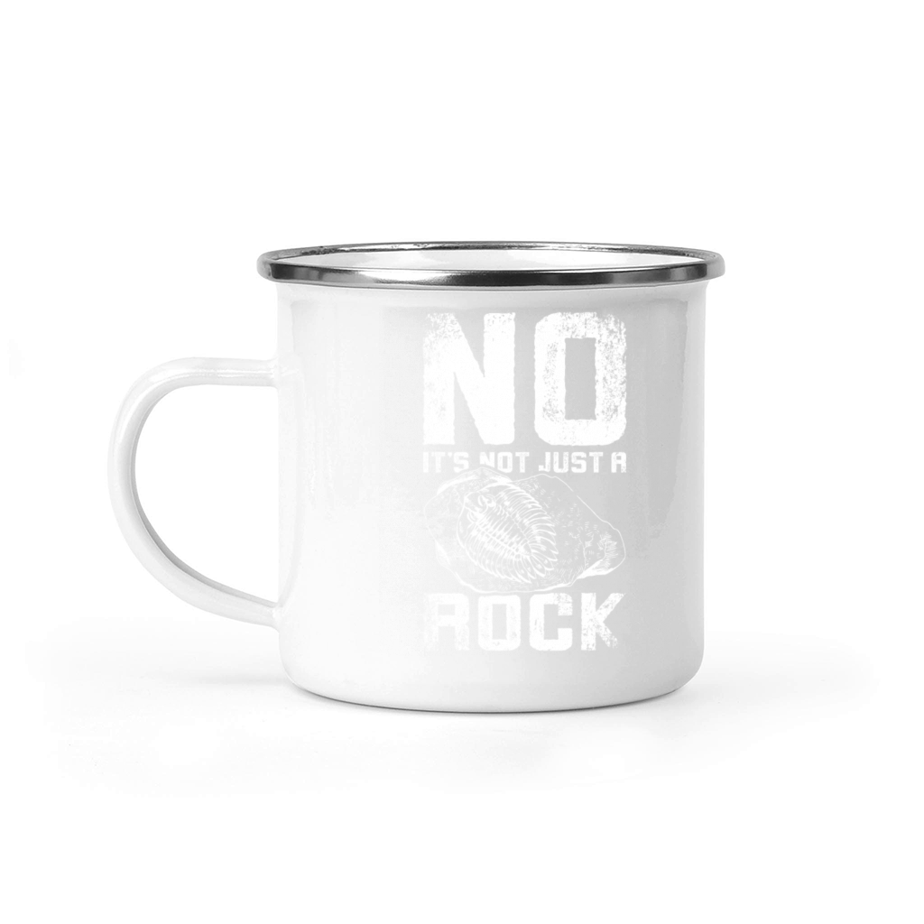 Funny Paleontologist no its not just a rock Camping Mug