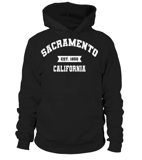 Sacrato California Ca Vintage Athletic Sports Hoodie Unisex