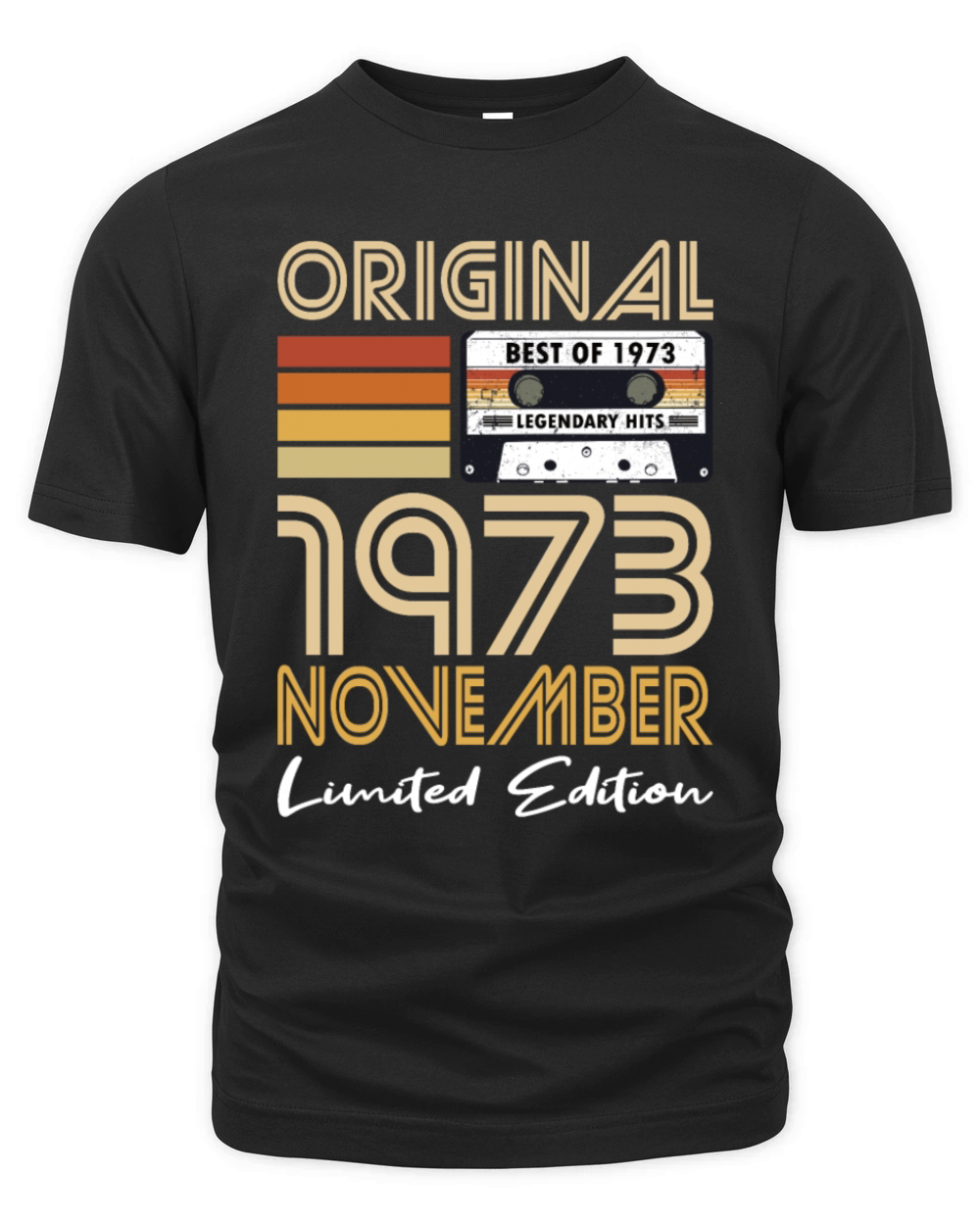 50th birthday november 1973 original 1973 Organic Unisex T-shirt