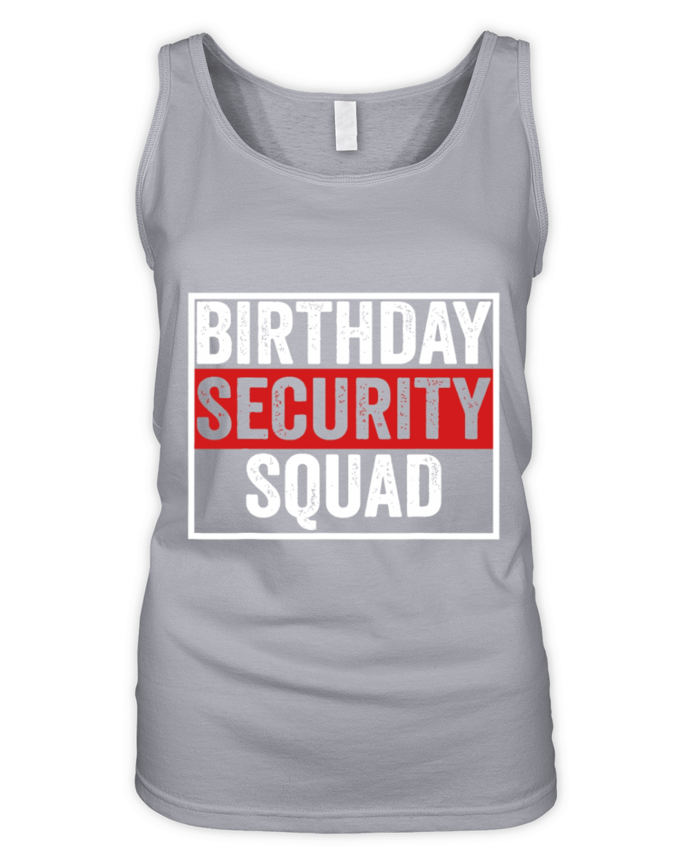 Birthday Security Squad Funny Family Party Best Ev Organic Women's Tank Top