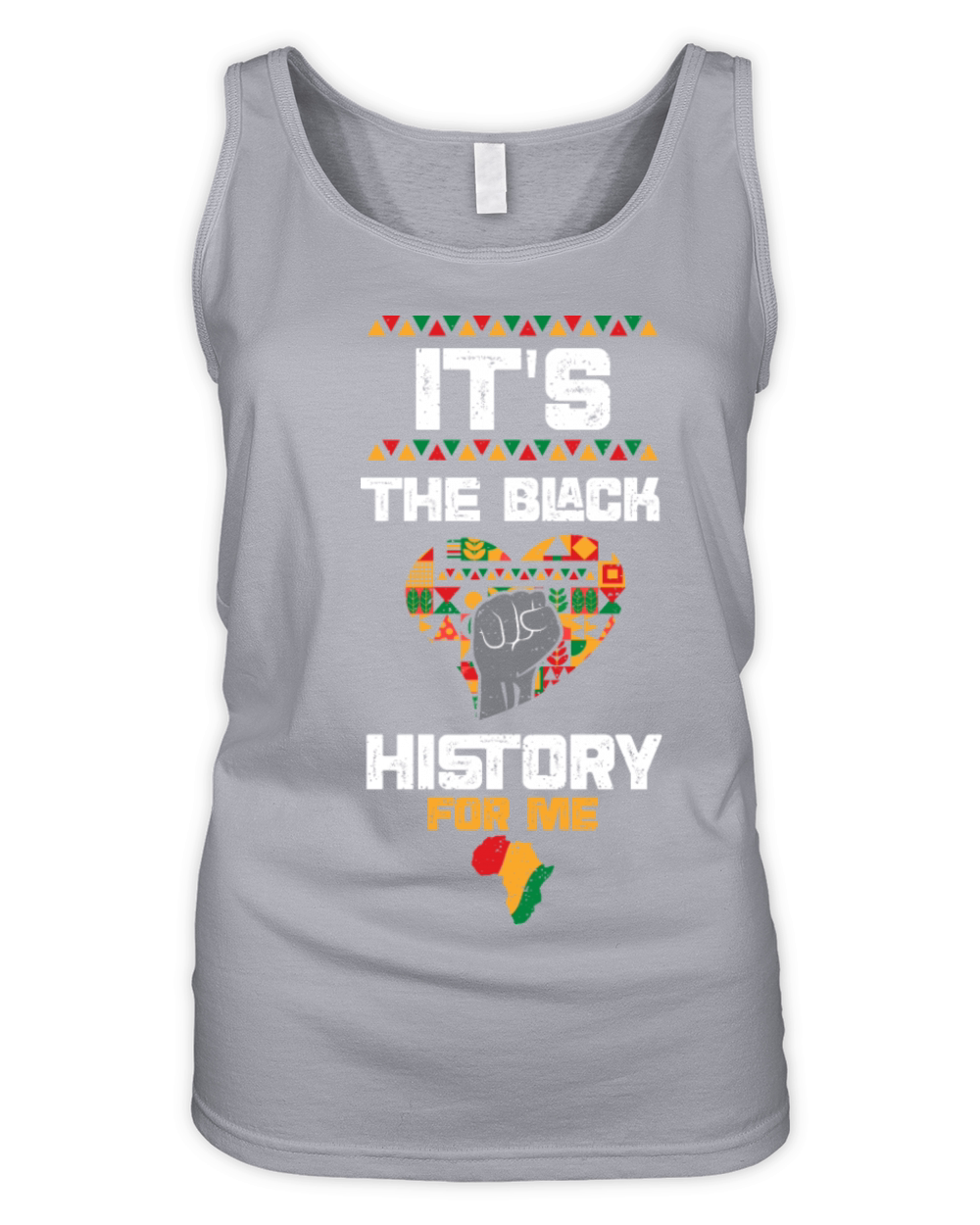 Its The Black History For Me Organic Women's Tank Top