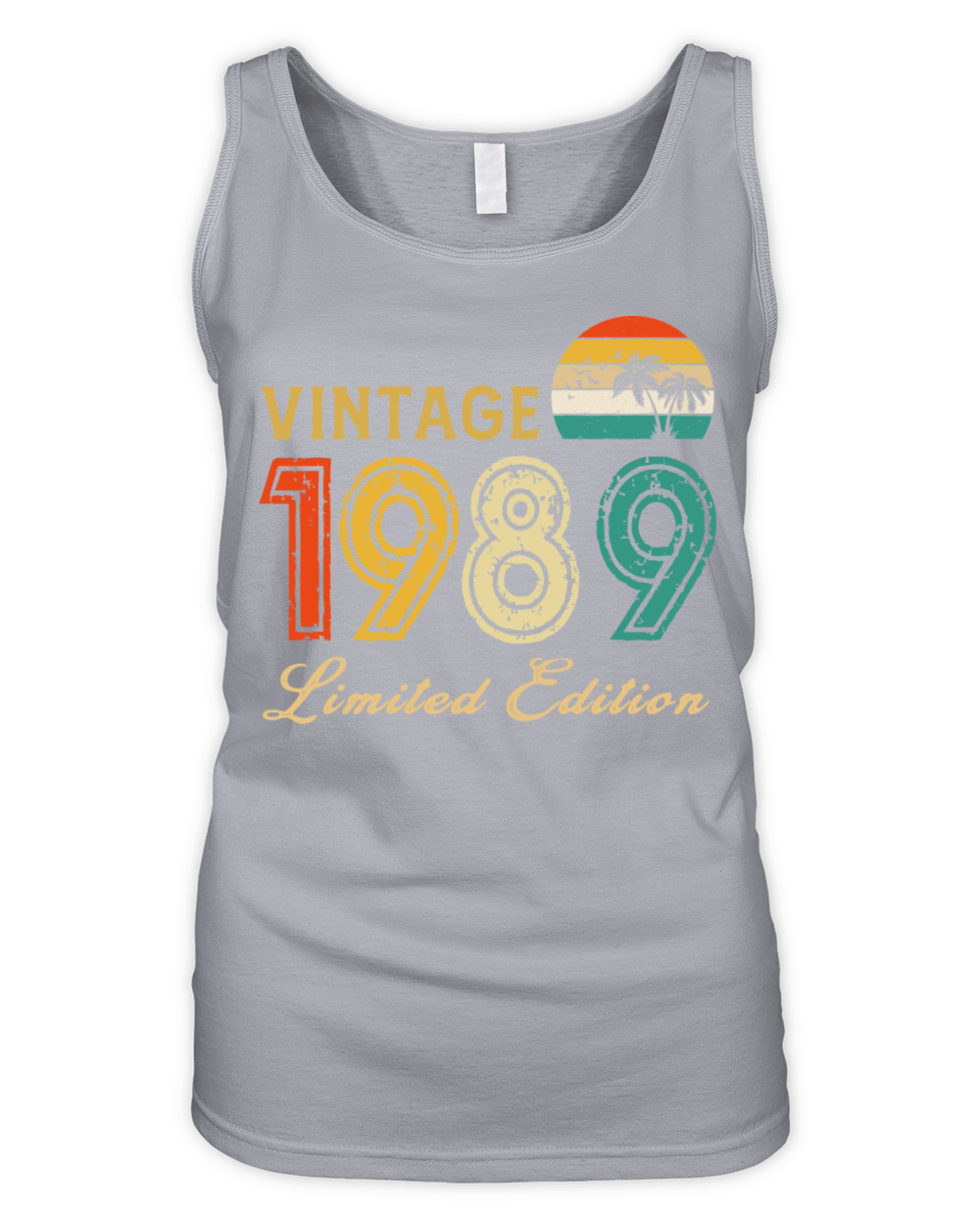 Vintage 1989 Limited Edition Made In 1989 Birthday Organic Women's Tank Top