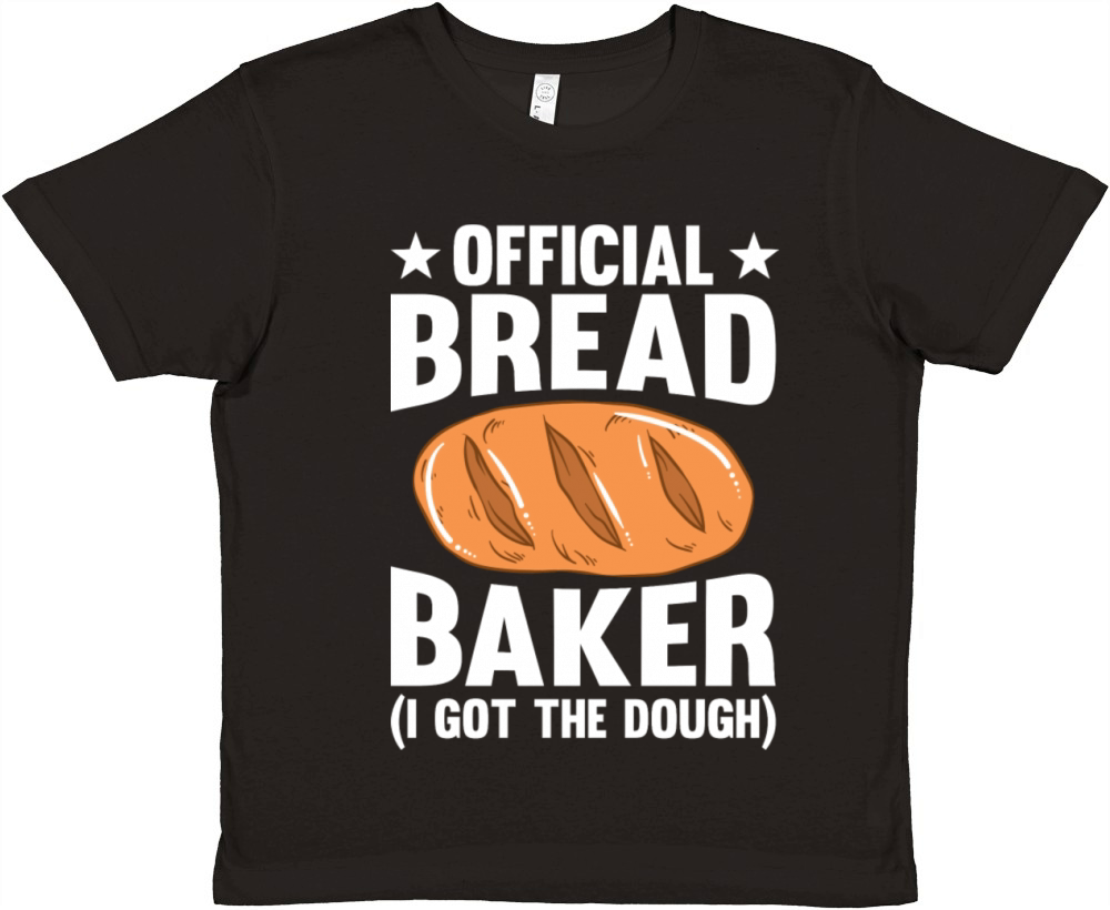Official Bread Baker I Got The Dough Premium Kids Crewneck T-shirt