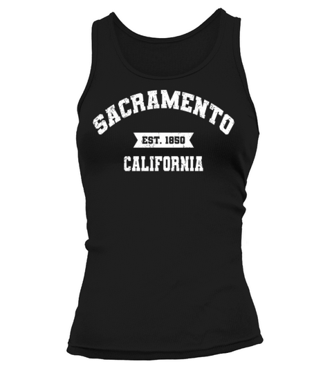 Sacrato California Ca Vintage Athletic Sports Tank top Woman