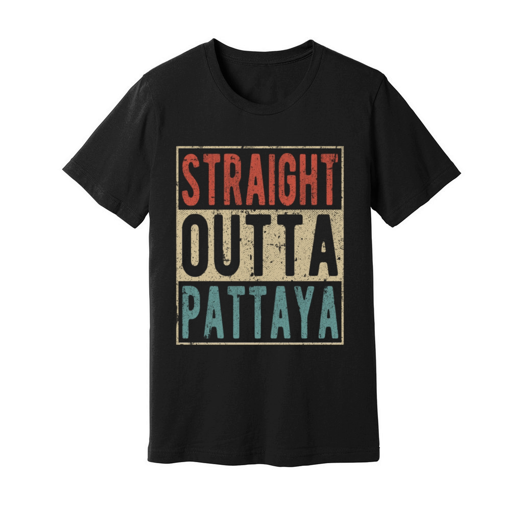 Straight outta Pattaya Unisex Jersey Tee