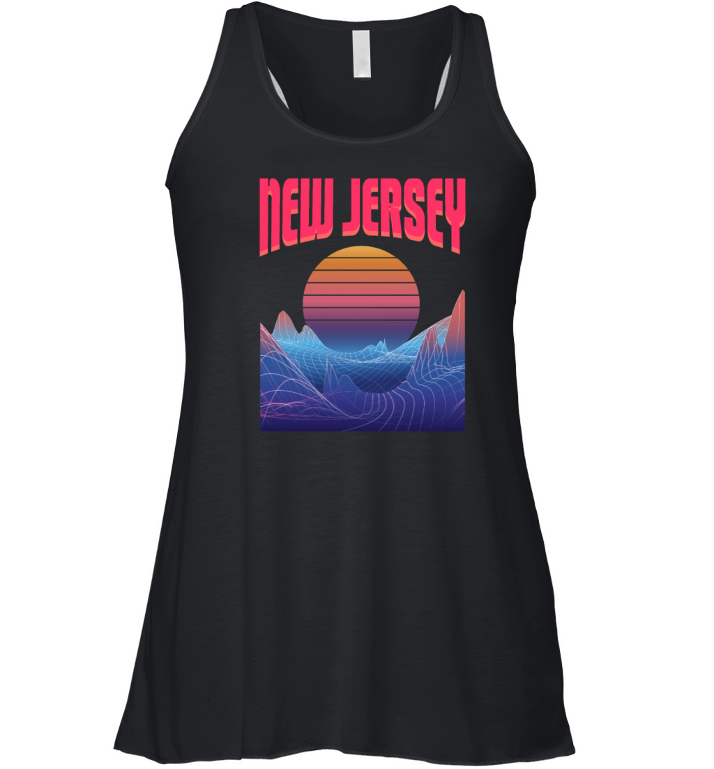New Jersey Usa Staate Women's Flowy Tank Top