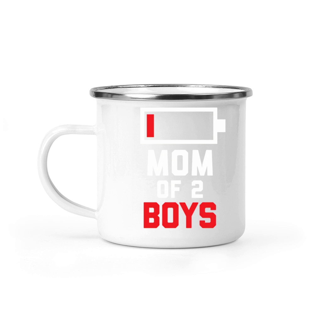 Mom Of 2 From Son Mothers Day Camping Mug