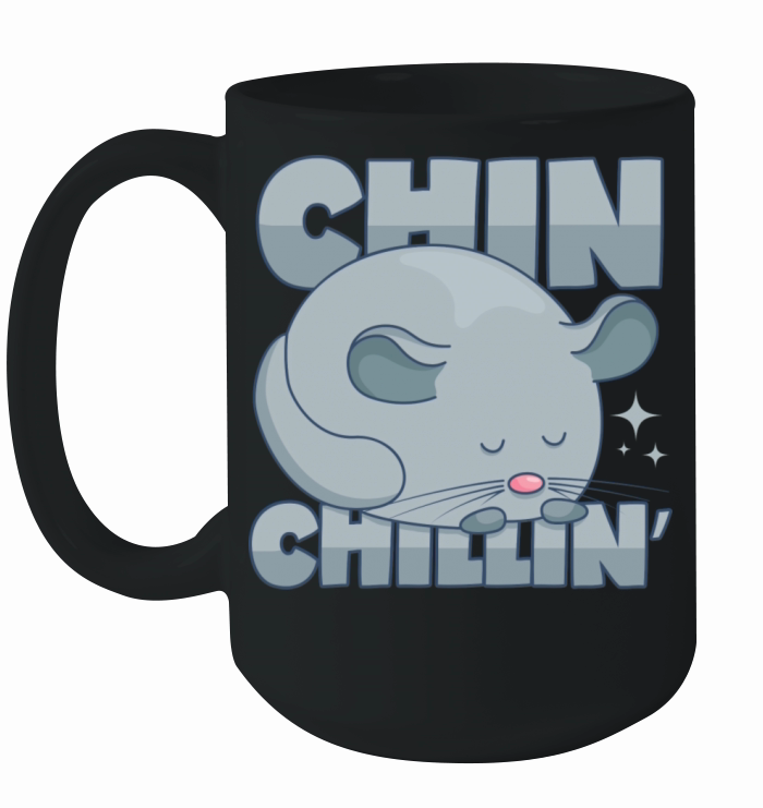 Chinchilla Chilling Chinchillin Ceramic Mug