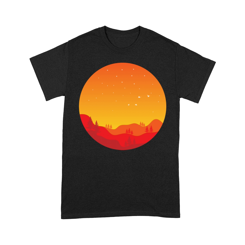 Red Nature Design Comfort T-shirt