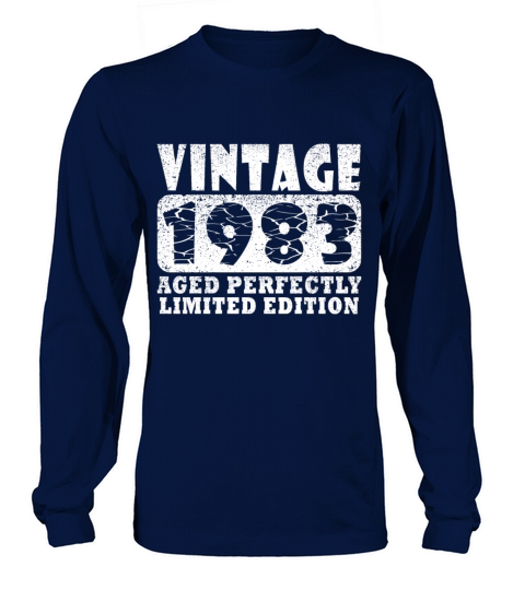 1983 vintage birthday retro gift Long sleeved Unisex