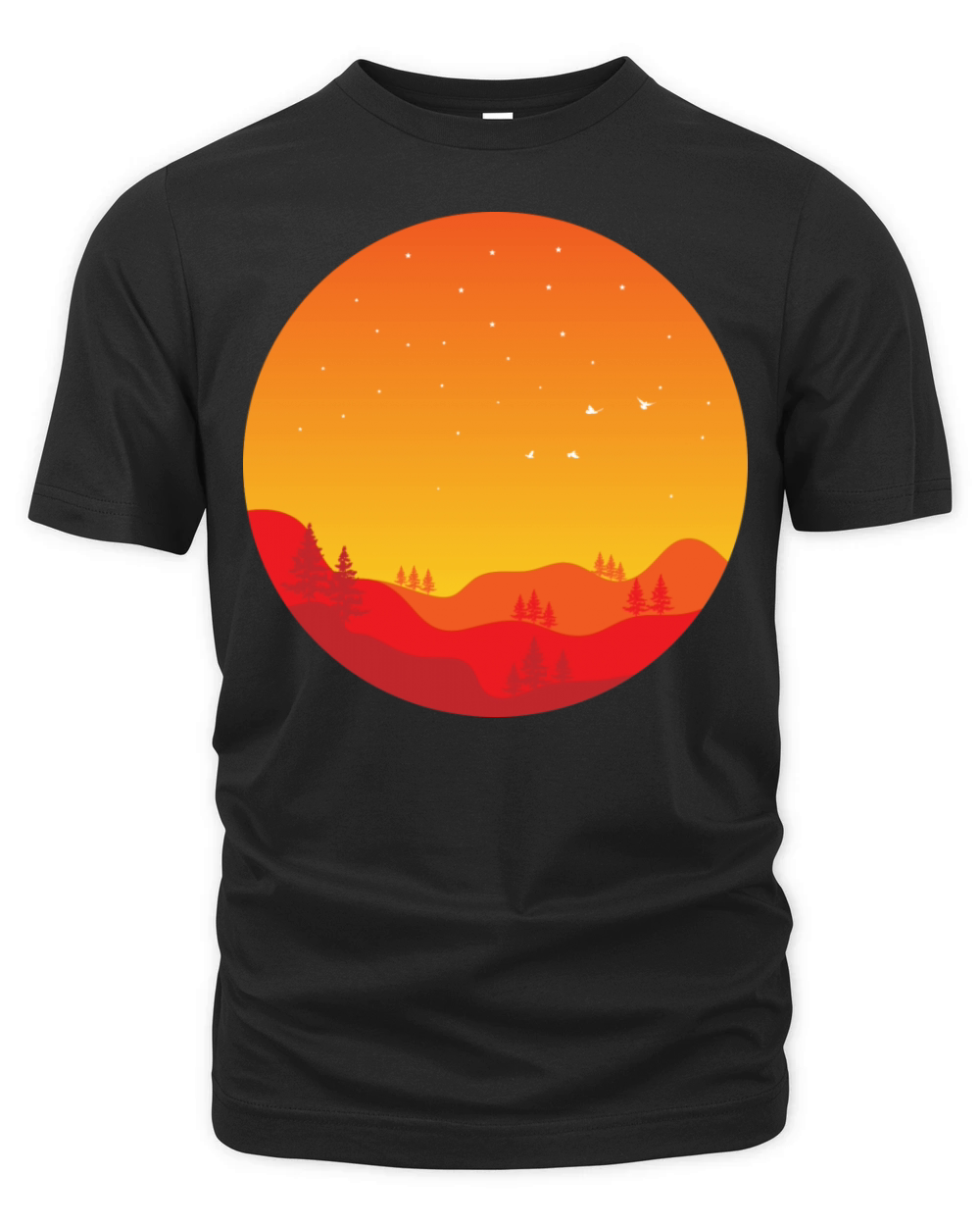 Red Nature Design Organic Unisex T-shirt