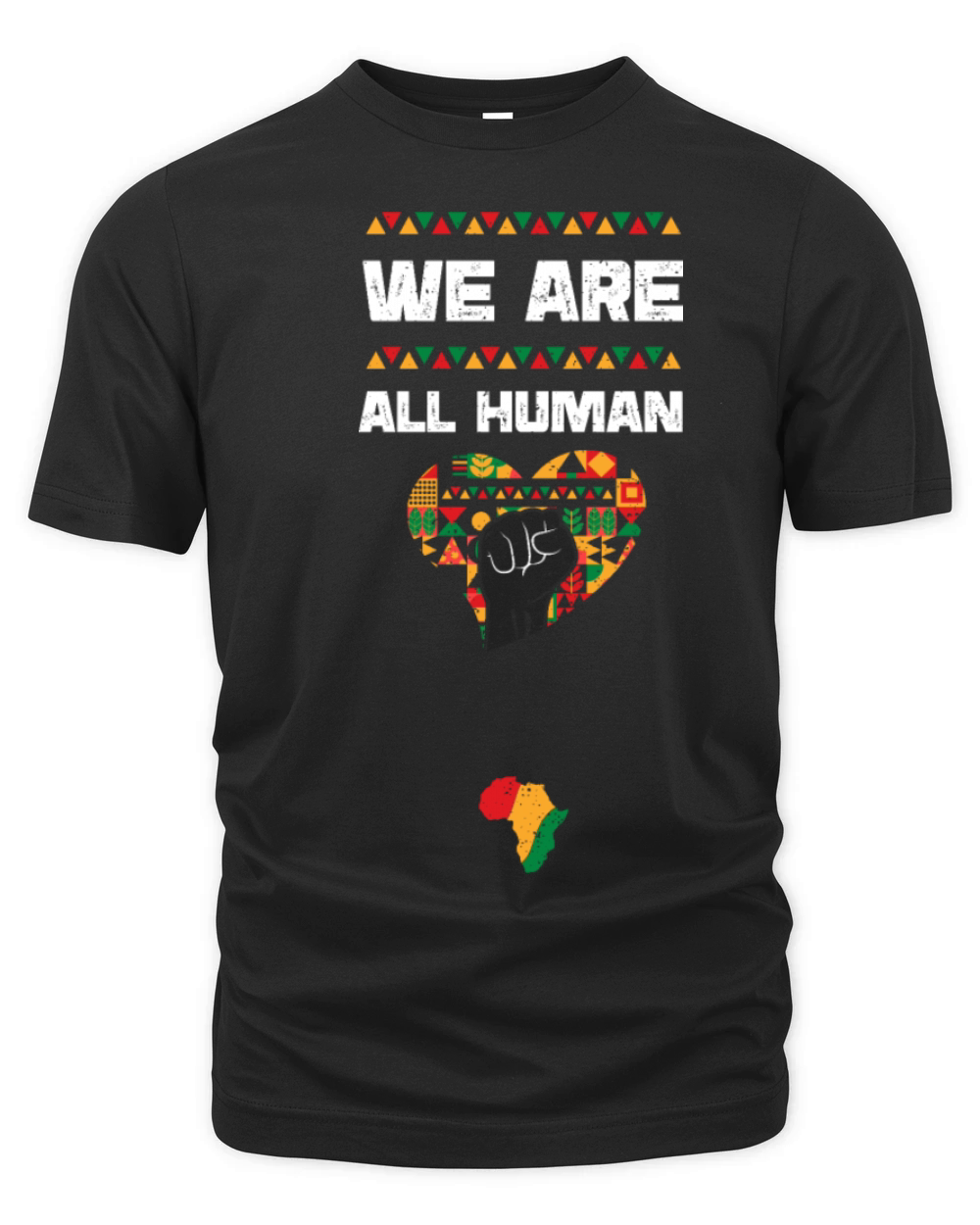 We Are All Human Organic Unisex T-shirt