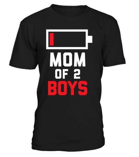Mom Of 2 From Son Mothers Day T-Shirt Unisex