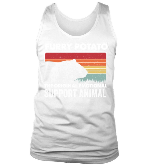 Furry Potato Vintage Guinea Pig Tank Top Unisex