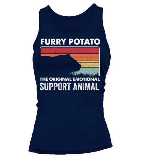 Furry Potato Vintage Guinea Pig Tank top Woman